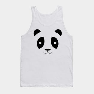 Panda face Tank Top